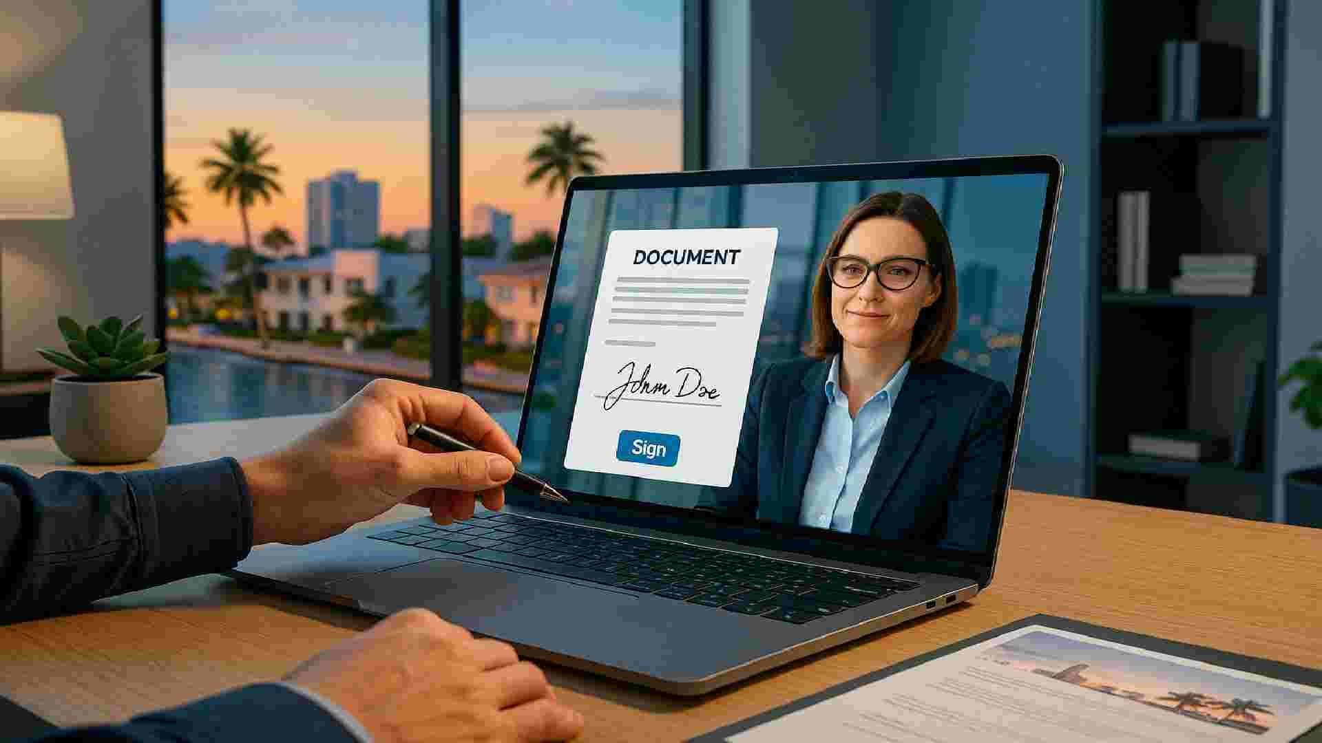 Remote Online Notarization (RON) with Location Title & Escrow LLC in Florida